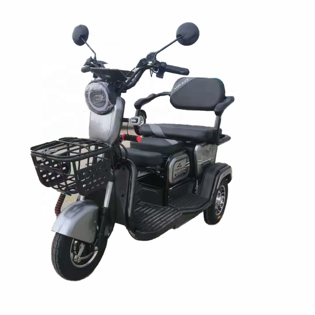 Elderly Passenger with Basket Electric Tricycle
