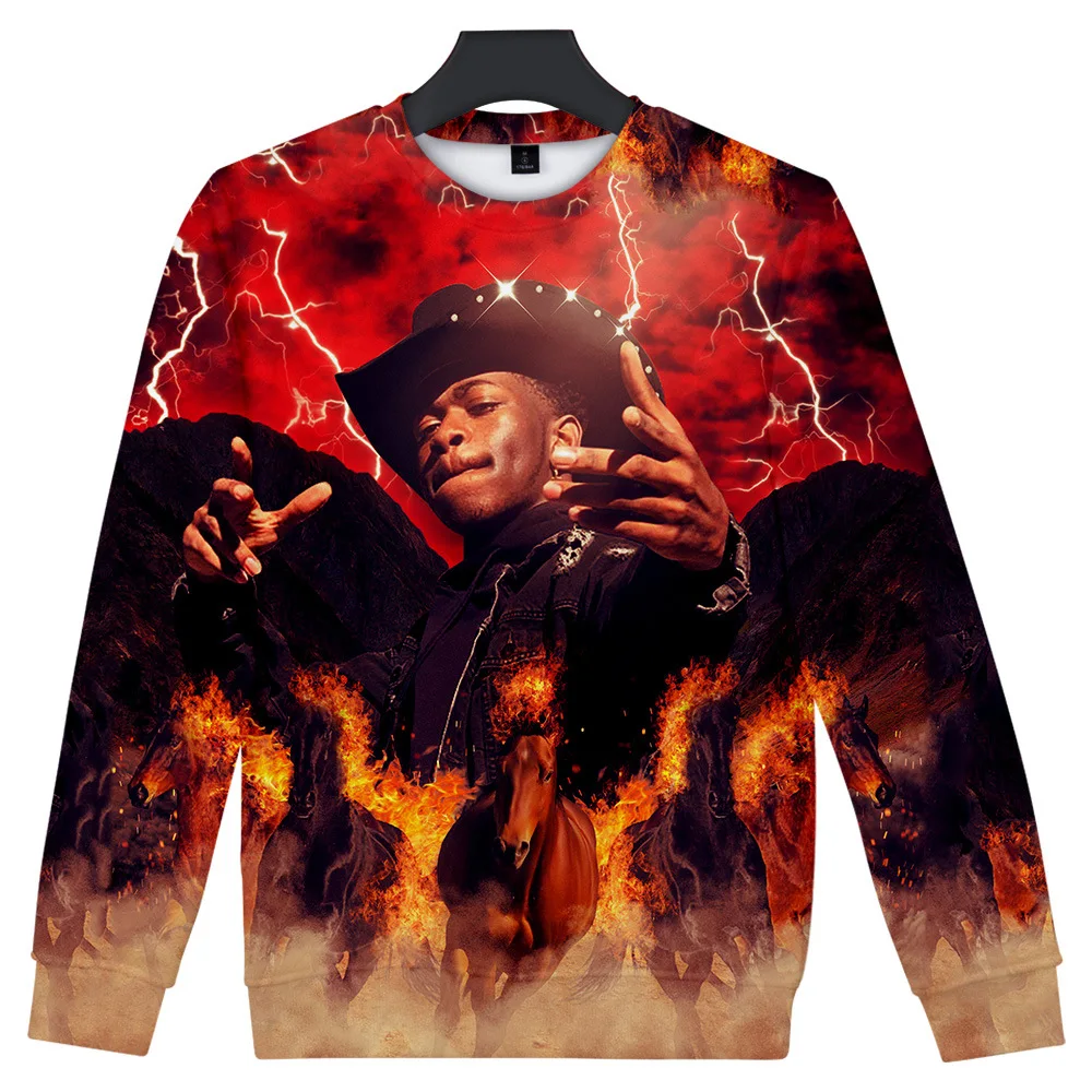 Fashion Sweatshirt Hot Music Start Newest Designer Printed Men 3d Digital Sublimation Hoodies Supplier Form China