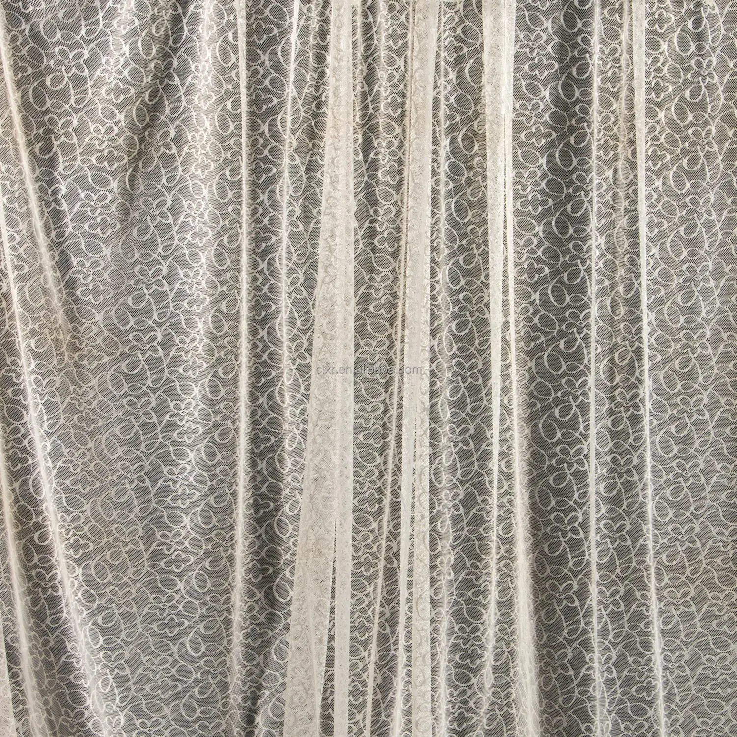 High-end Cord Voile Tulle Party Dress Lace Swiss White Tulle Mesh Fabric 100% Polyester Net Fabric