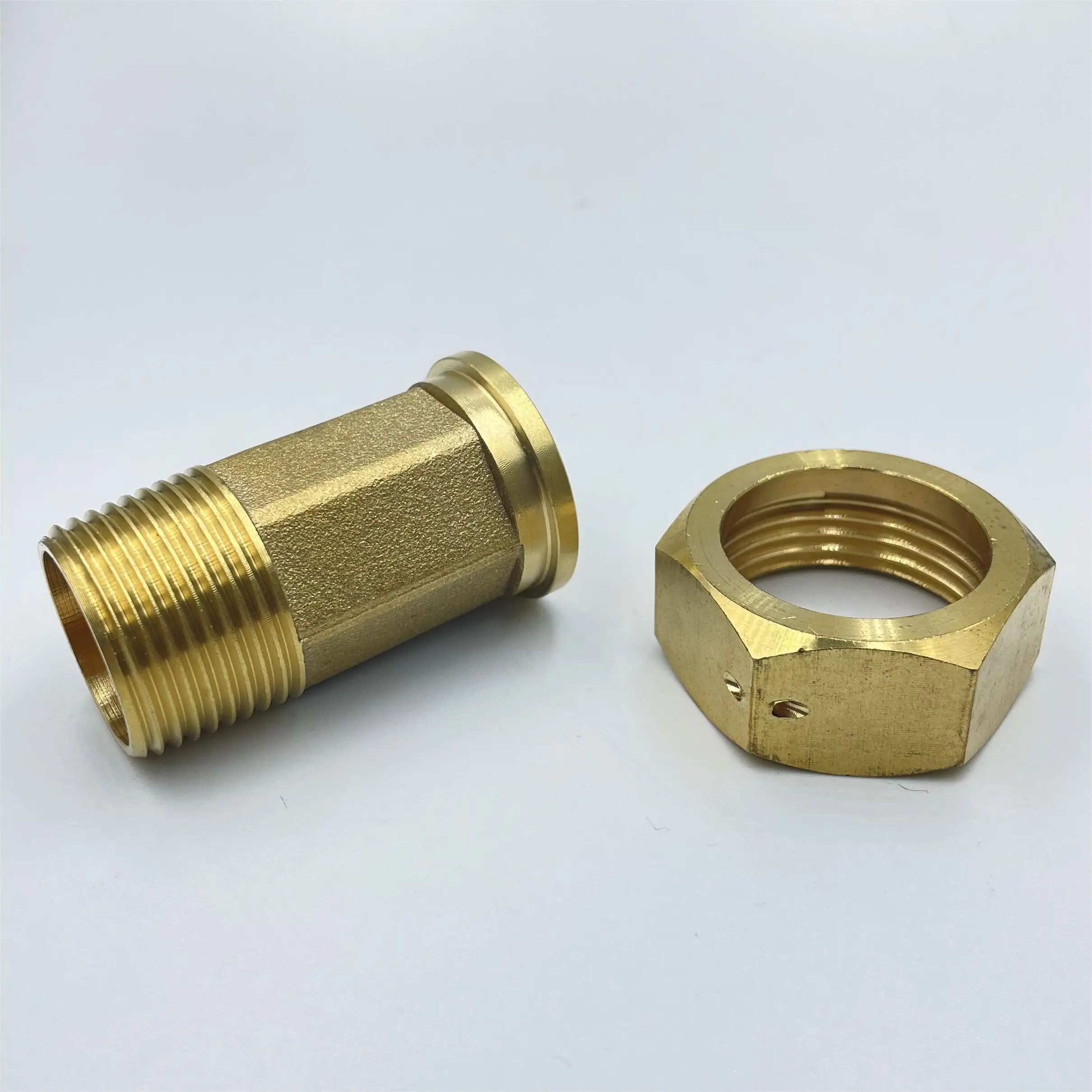 High-End Custom Brass Pipe Fittings Cast for OEM Support for Various Piping Needs