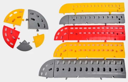 Waterproof car wash splicing grid grille plastic interlocking garage floor tiles