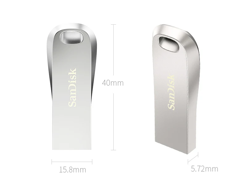 sandisk 128gb USB 3.1 Mini Pendrive Metal CZ74 Flash Drive 32GB 64GB Flash Stick Disk on Key Memory for PC