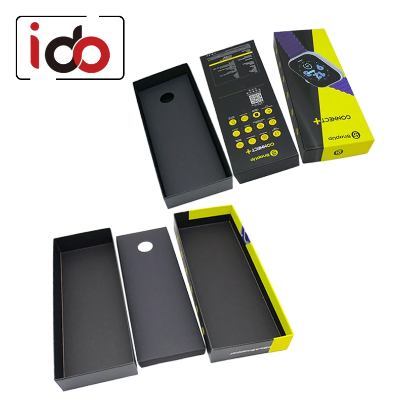 Custom Design Wallet Storage Packaging Boxes Men Paper Gift Box for Watch Band Strap Tie Belt Set Shoes and Clothing Packaging