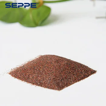 Red Rough Natural Raw Material Almandine Abrasive Grit Sand
