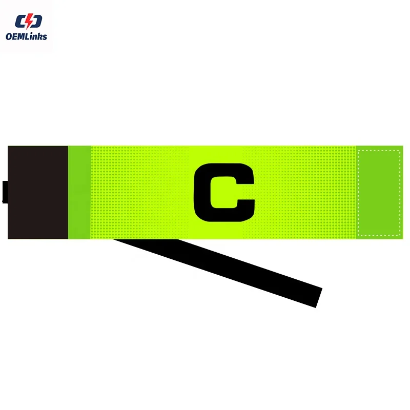 2024 hot sale custom wholesale Anti-Drop Football Team Captain Armband Paste Winding Soccer Captain Armband football armband