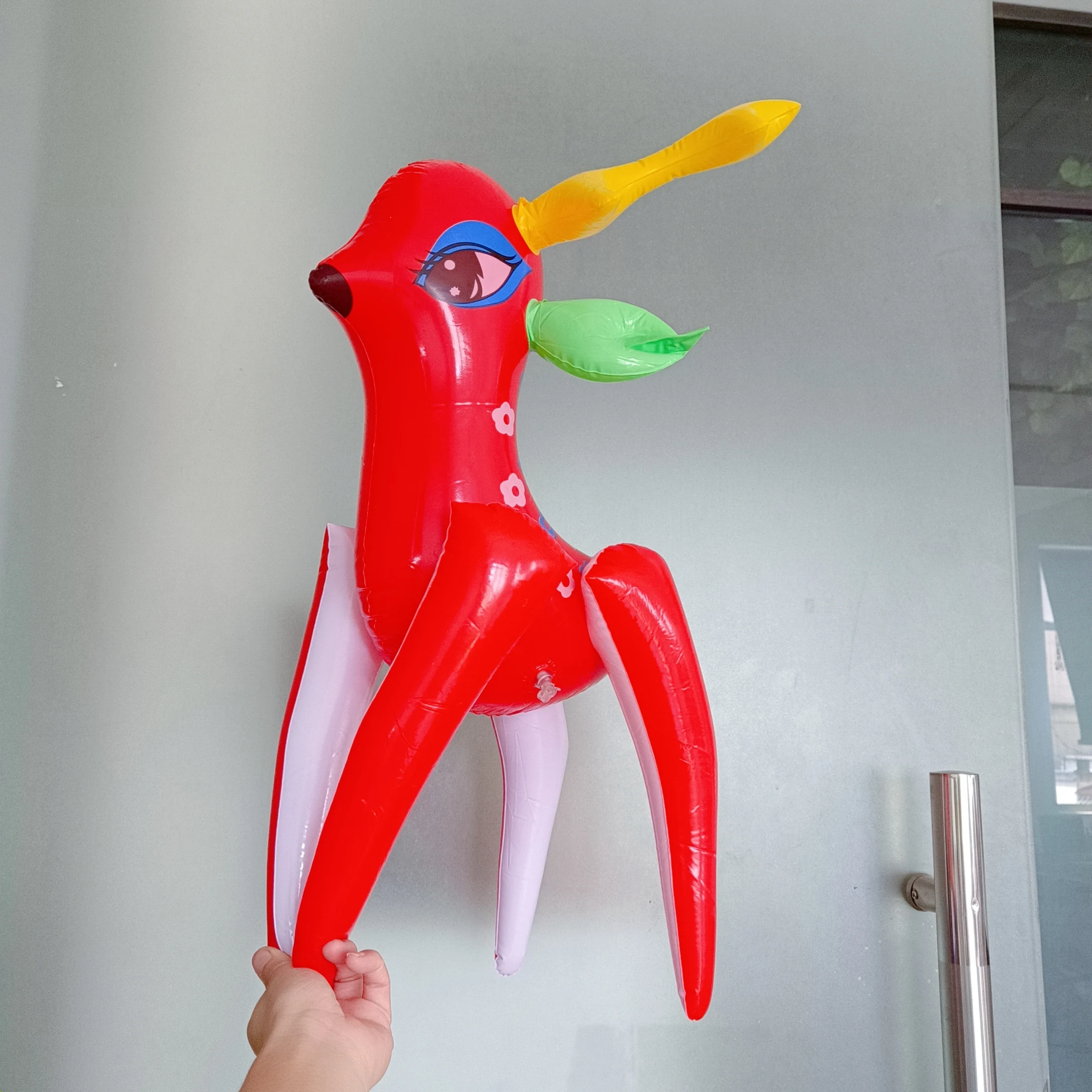 Cute Inflatable Cartoon Animal Toys for Children Party Decorations Kids Large Inflated Unicorn Horse Inflate Dinosaur Balloon