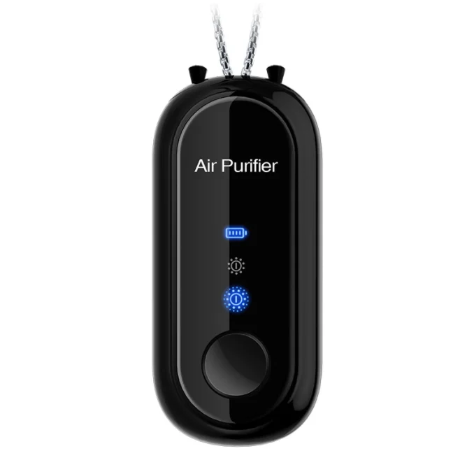 Wireless clip negative ion Anion freshener ions necklace sterilization usb Wearable Hanging Neck Type Anion Air Purifier