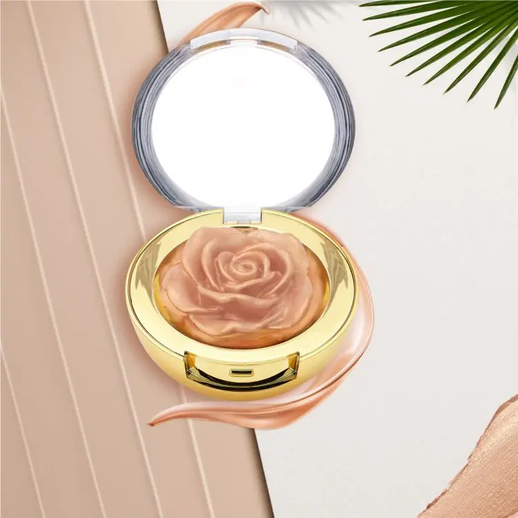 Highlighter Glitter Mashed Potato Cream Shimmer Brighten Highlighter Illuminator Long Lasting Highlight