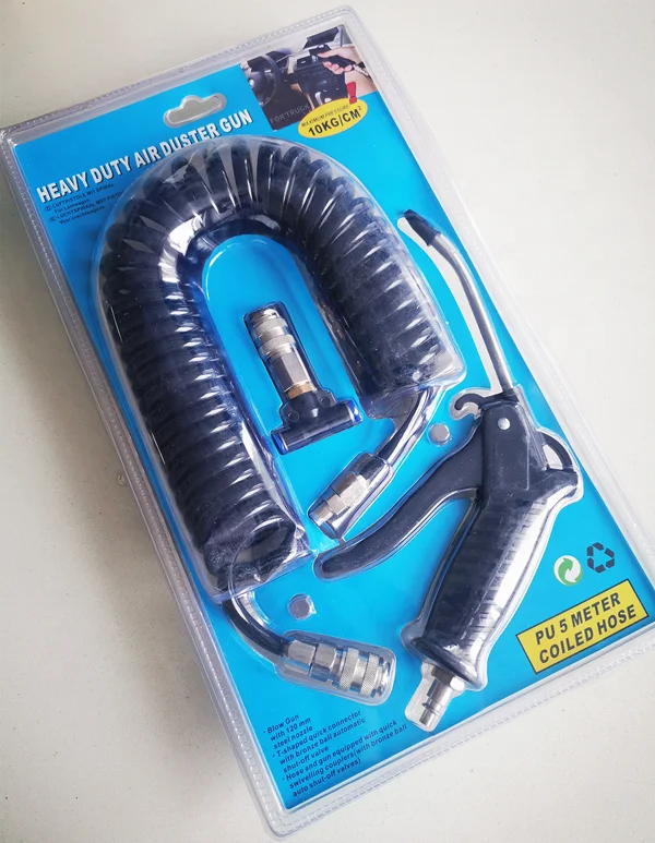 proeam dust cleaning tools kit  blowing air blow blower gun Arma de deducao de ar with 5 meter PU hose