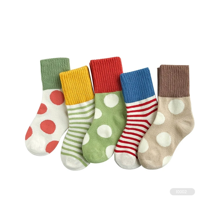 RJ-I0007 newborn baby cotton socks kids 100% cotton socks