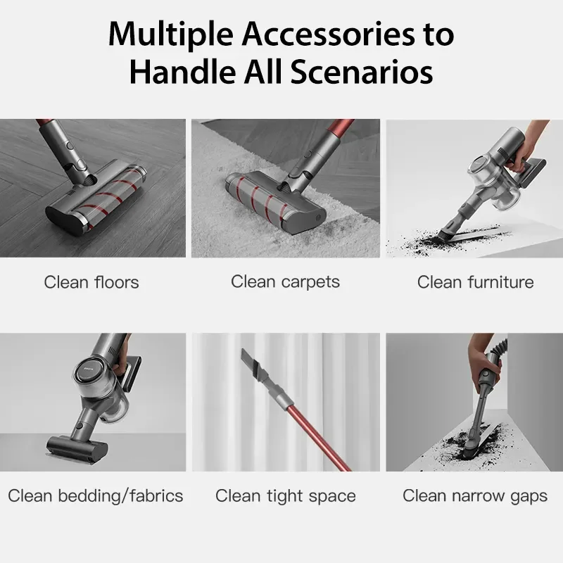 Xiaomi Mijia Dreame V11 Boreas 22000 pa Strong Suction Auto Home Electric Stick Handheld Wireless Vacuum Cleaner