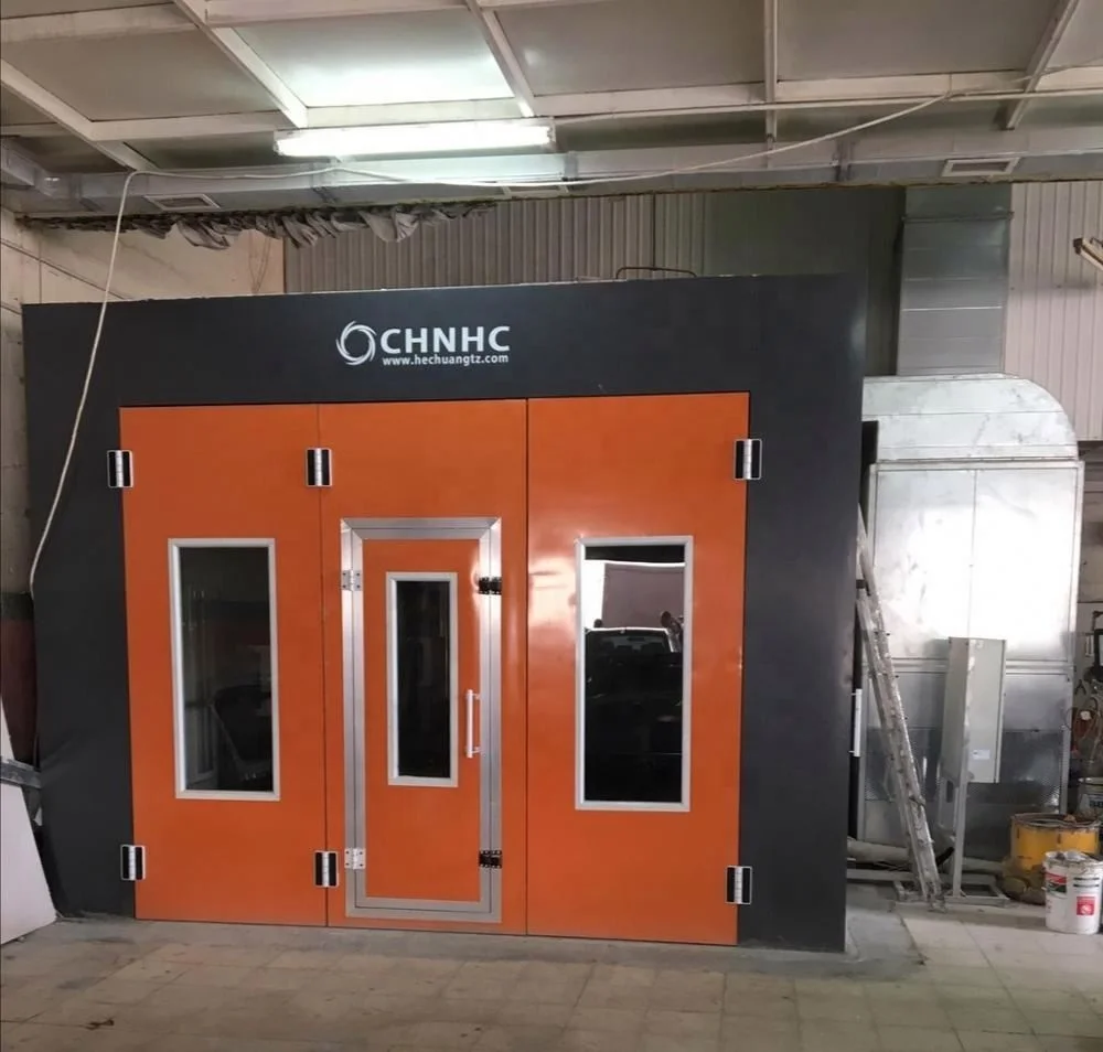 CE Certificated Car Spray Paint Booth Custom Spray Booth Full Down Draft car spray painting and baking booth