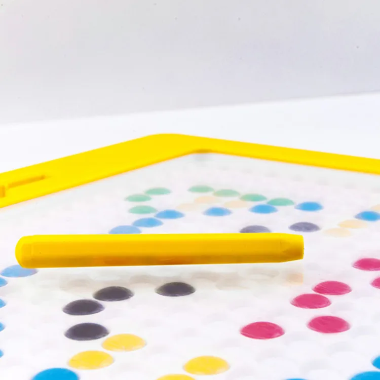 2022Direct Factory Magpad Dot Educational Doodle Drawing Toys Learn Drawing Colorful Magnet Beads