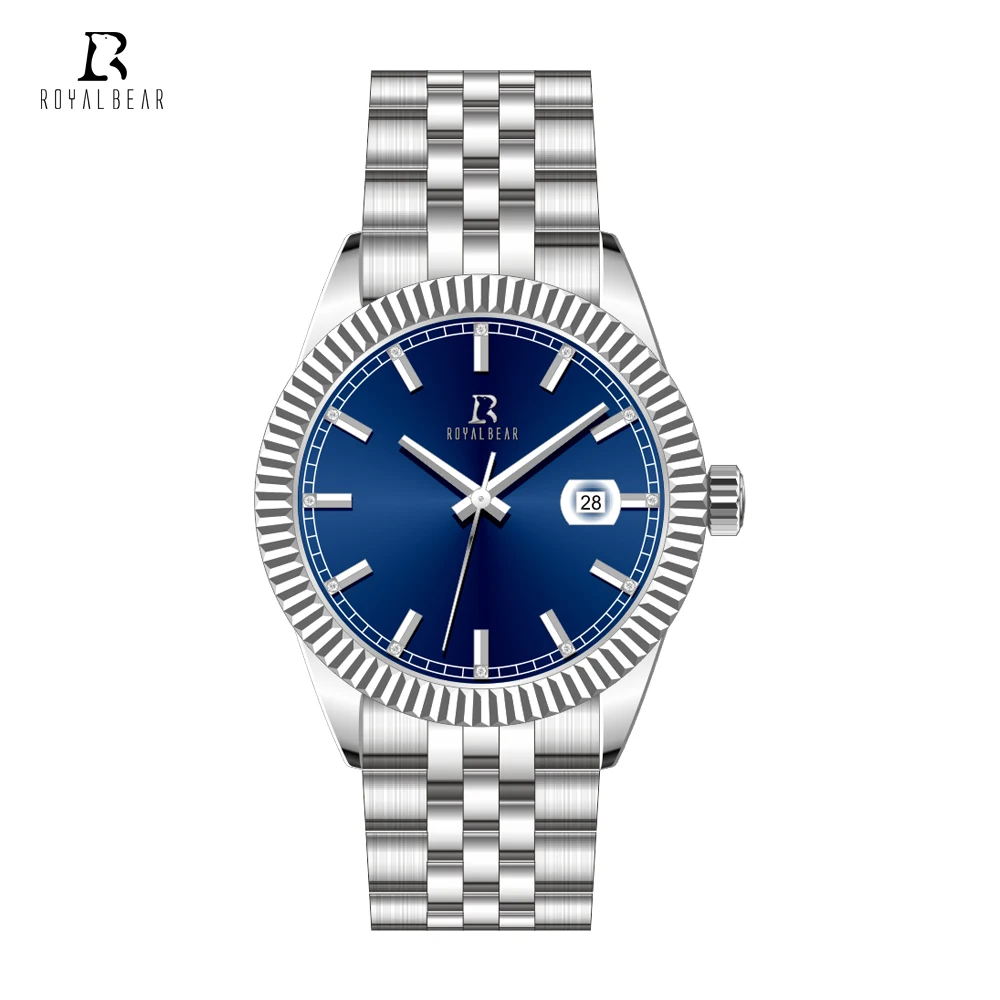  Custom automatic mechanical stainless steel men watches