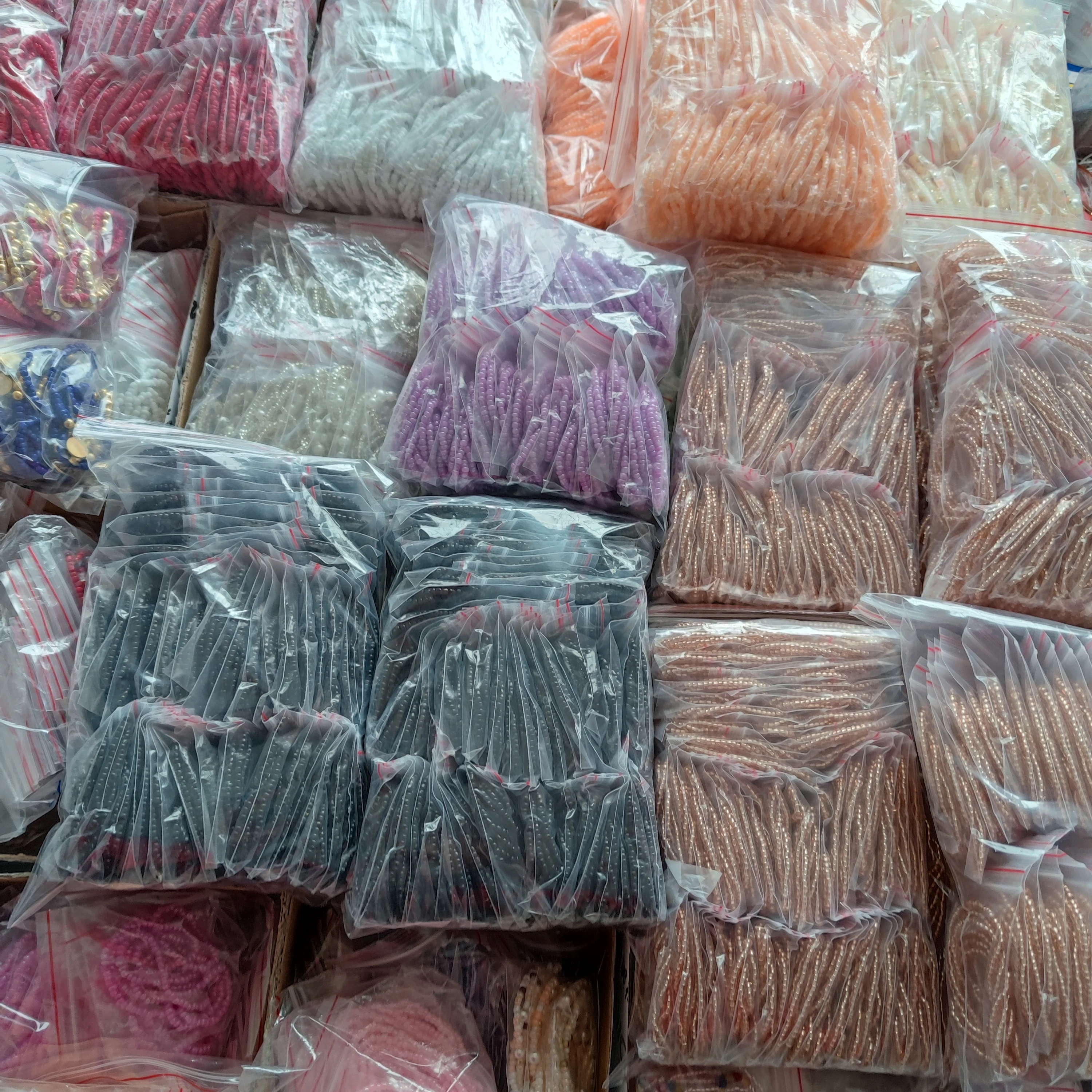 Girl colorful body navel chain elastic African waist bead beach bikini waist chain