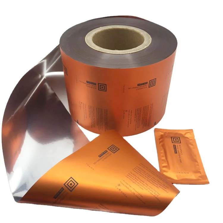 wrapping film roll sealing bags free design film packaging roll moisture proof protective film aluminum foil packaging
