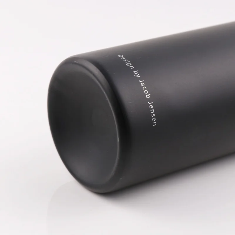 500ml 750ml 1000ml Vodka Aluminum  Liquor Bottle Black Bottle Beverage Bottle