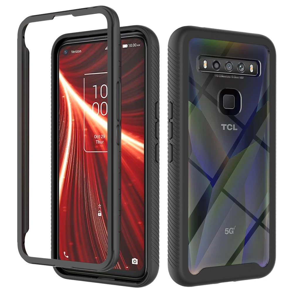Shockproof Case for TCL 10 5G UW Verizon Carriers Defender Case For TCL 10L/10L Lite