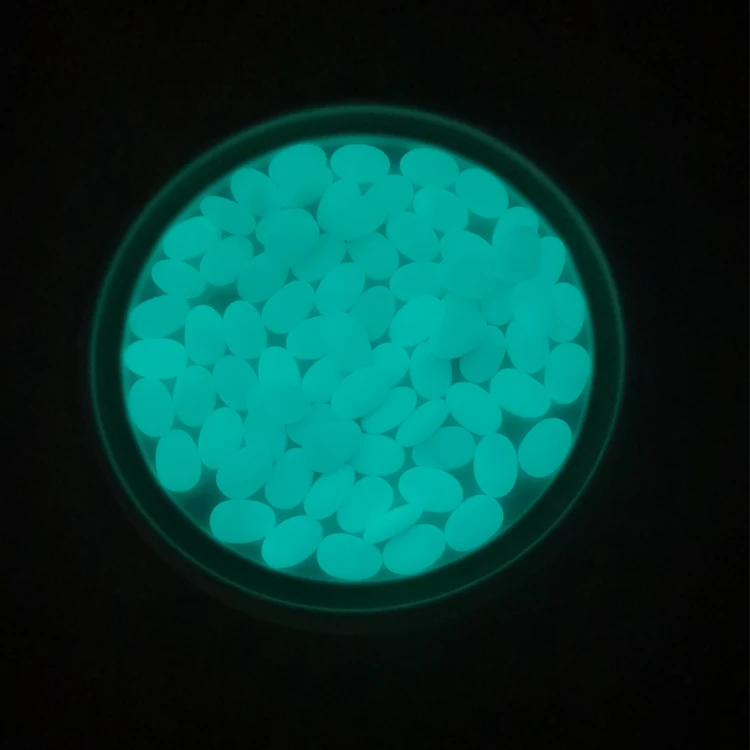 
SynHua201188 garden pebble luminous glowing in the dark Artificial Pebble for outdoor 