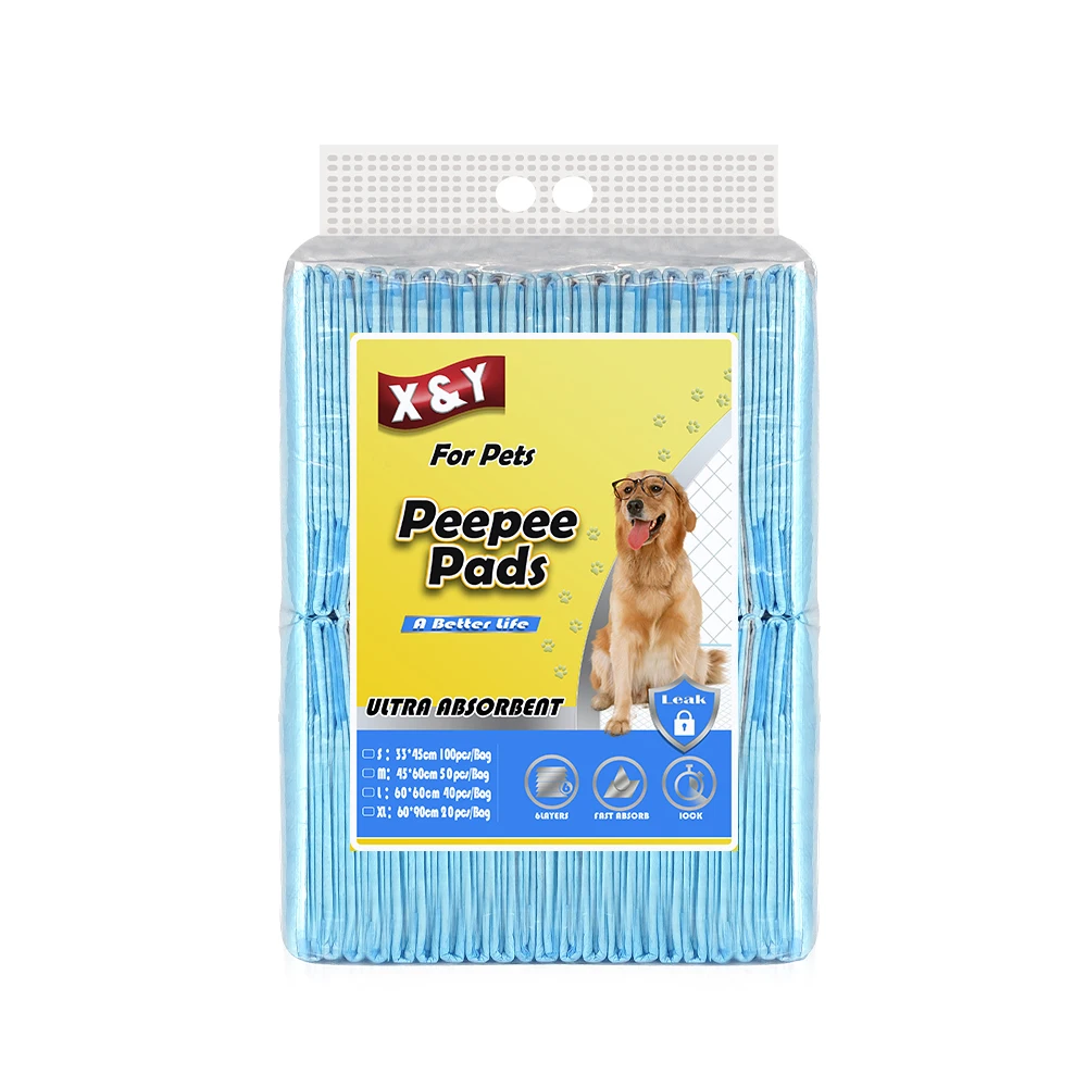 RTS Dog Urine Underpad Disposable Pet Training Pad 60*60 Cm For Dog