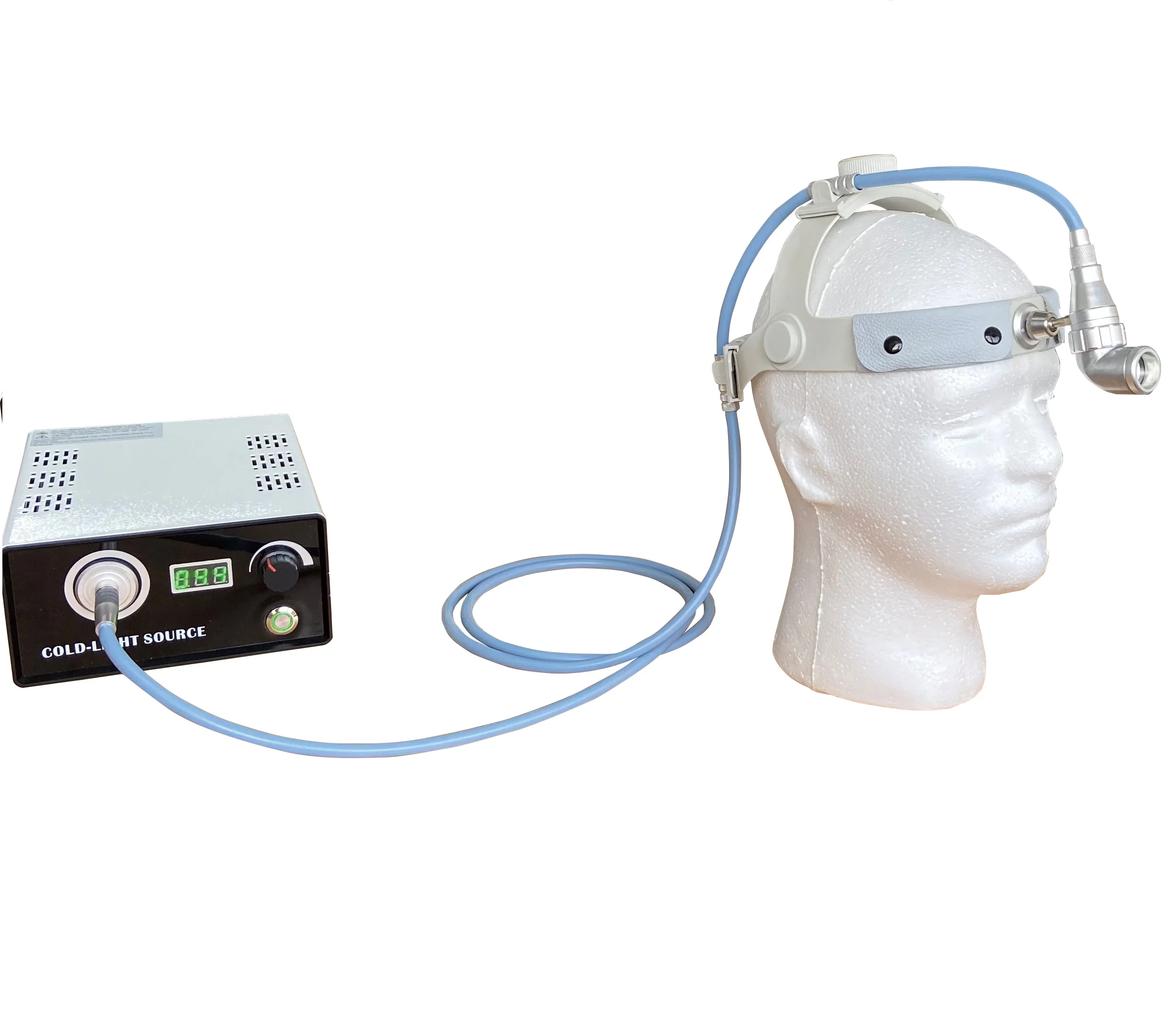 LED Cold Light Source KS-ELS200A 205W LED Display Light Box with Headlight Fiber Optic Light Source