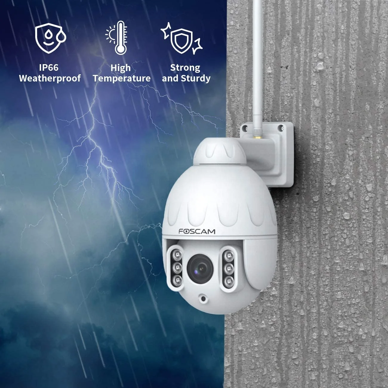  Foscam SD2 1080P 2 way audio security camera cctv ptz ip