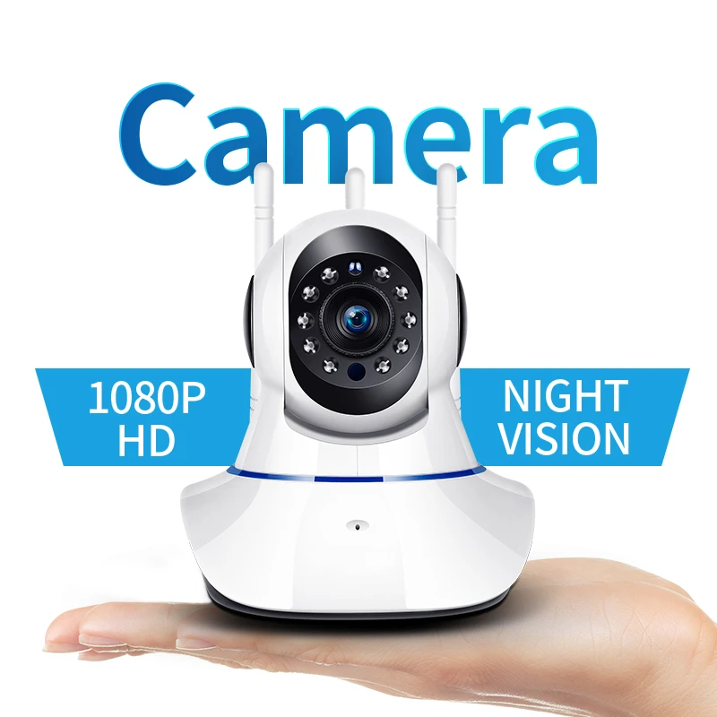 Горячая Распродажа! Умный дом безопасности 1080P V380 IP сетчатый робот для детской комнаты система видеонаблюдения 3