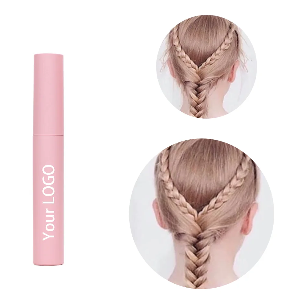 Vendor custom popular edge hair styling makeup wand hair stick gel natural wax stick for frizzy hair