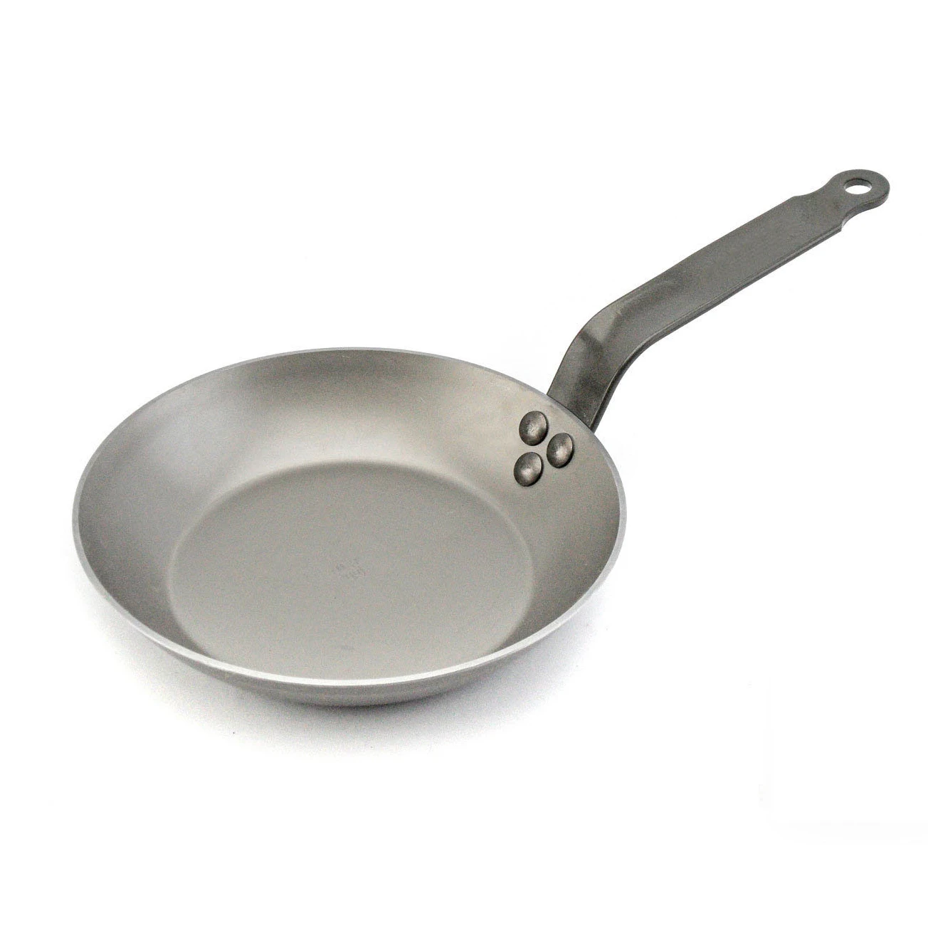 3.0mm Thickness Carbon Steel Fry Pan Omelet-pan With Steel Riveted Handle
