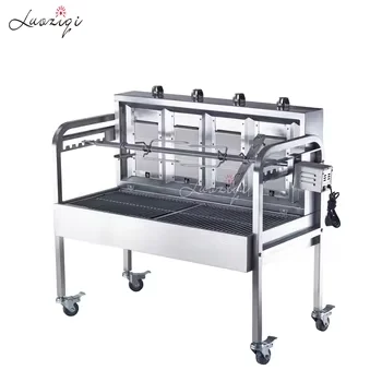 2025 Hot Sale Gas Bbq Grill Charcoal Outdoor Portable Stainless Steel 4-burner Built-in Suitable for Big Party Use