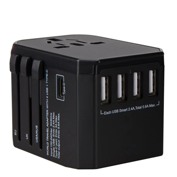 travel adaptor USB plug Type C quick charger PD adapter electrical plug socket