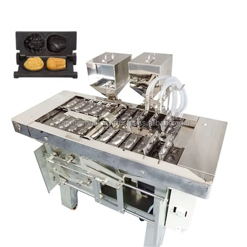 Multifunction Automatic Corn Panda Shaping Electrical Delimanjoo Stuffing Korean Mini Fish Cake Make Moshi Manju Machine