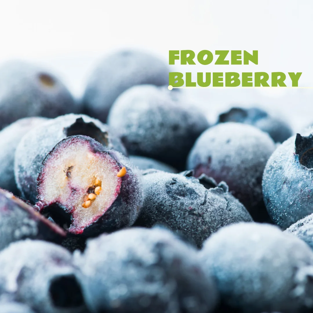 Frozen blueberry for wholes