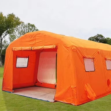 High Quality Pvc Customized Medical Emergency Tent Outdoor Inflatable Temporary Isolation Emergency Shelter Tent