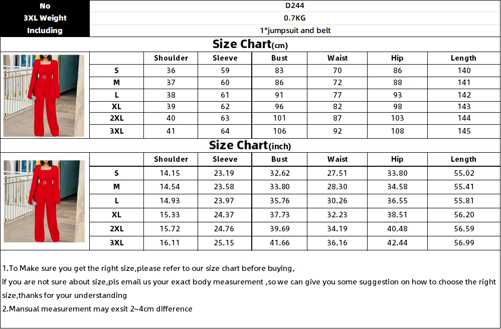 Latest Design Solid Color Plus Size Jumpsuits Elegant Beaded Cloak Wide Leg Jumpsuit With Belt