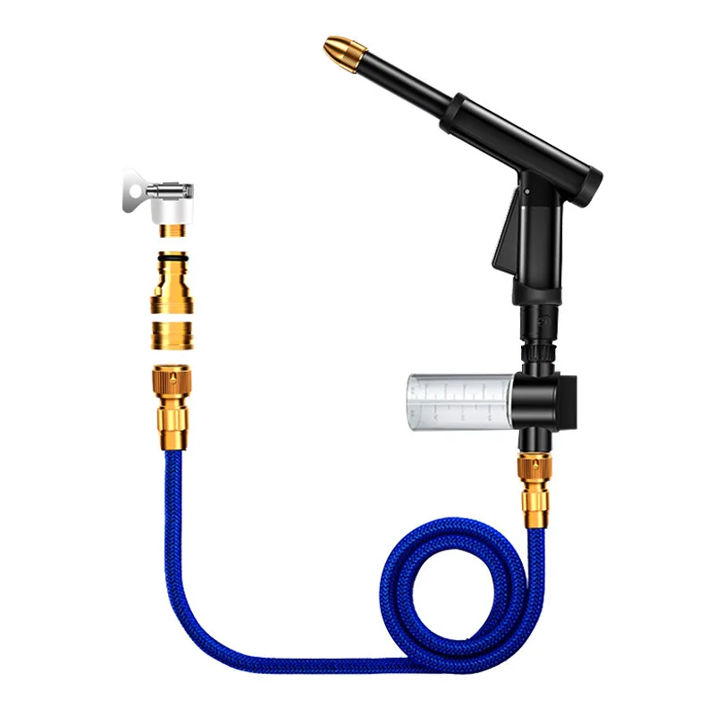 Hot selling 12V/24V High Pressure Automatic Electric Portable Mobile Car Machine Washer Cleaning Gun