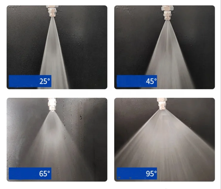 Трехкомпонентная БЫСТРОРАЗЪЕМНАЯ плоская Форсунка для распыления воды Vee Jet 1/4 дюйма 304SS