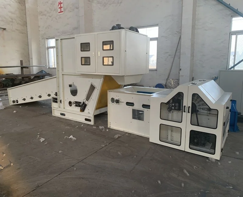 super fine small denier microfiber polyester fiber opener machine