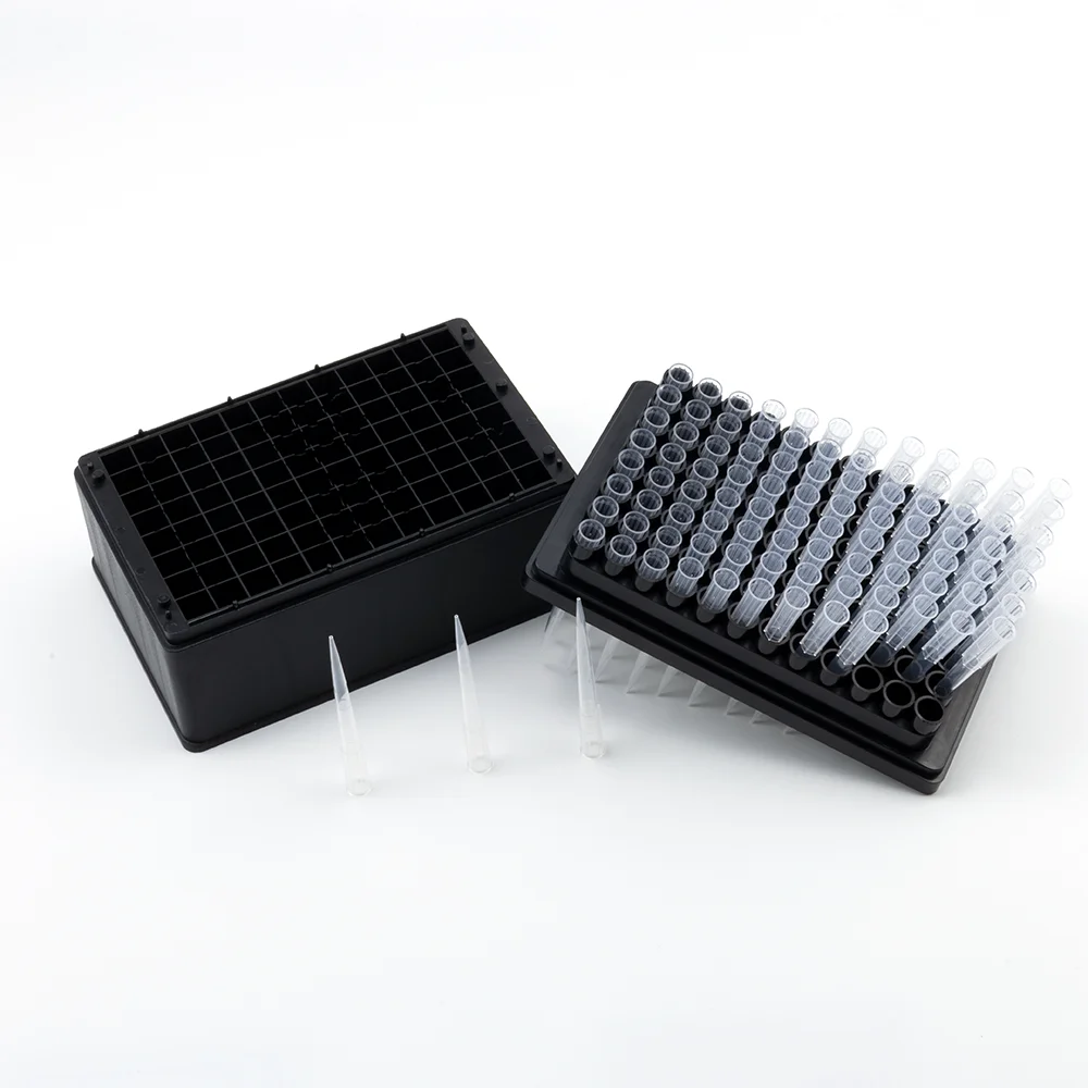 Lab Plastic Polypropylene Danse Ranse free 20ul 200ul 300ul 1000ul pipette tips for Opentrons workstation