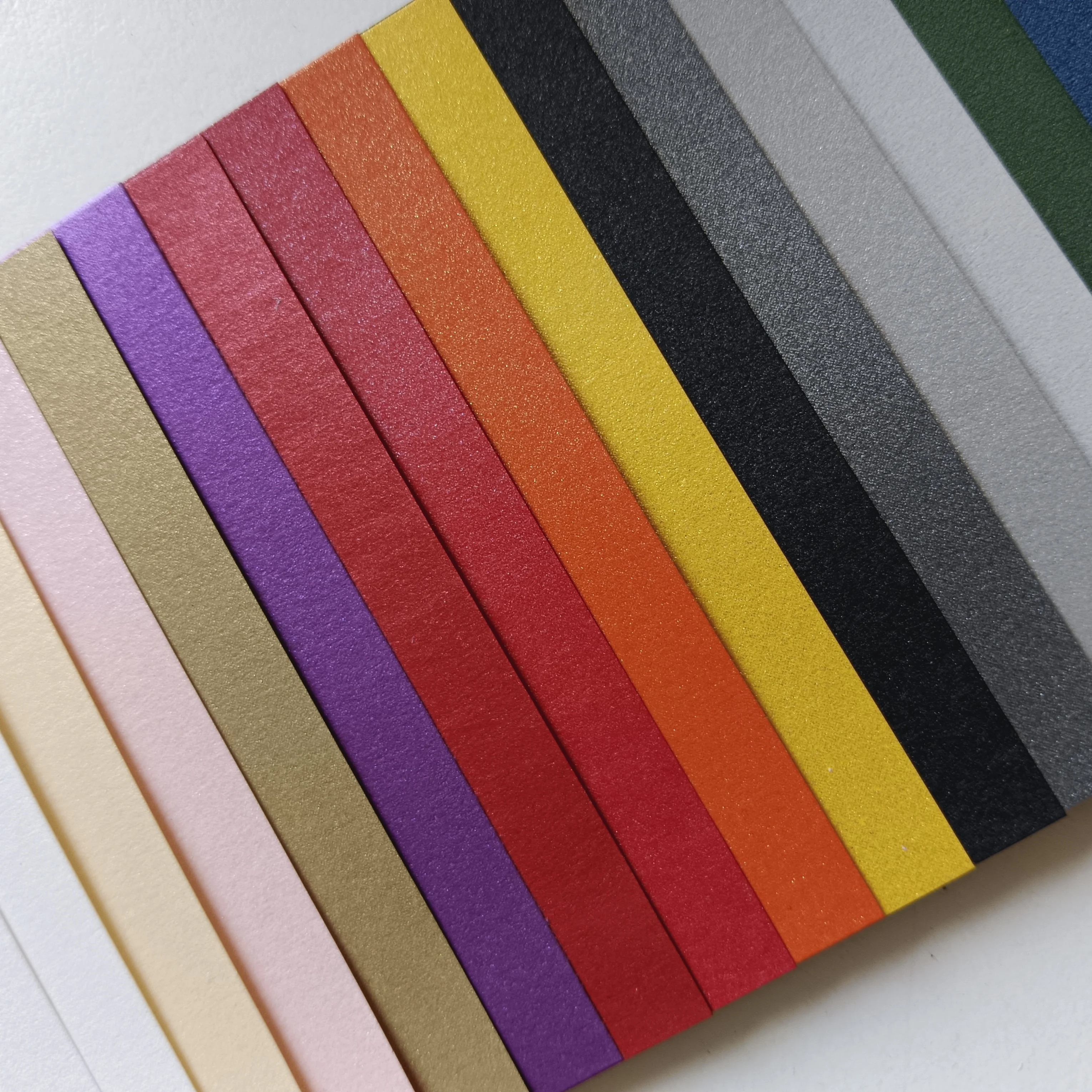 new arrival 120gsm one side color coated specialty fancy pearl paper for cover binding