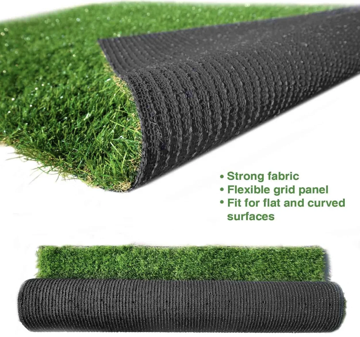 Custom Moss Dried Artificial Grass Grass Carpet Rug Realistic Fake Grass Deluxe Turf Synthetic Turf Thick Lawn Pet