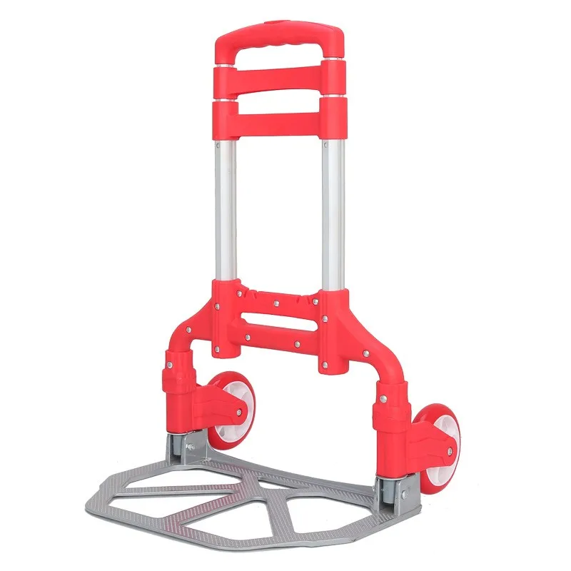 Stair Climbing Trolley, Heavy-Duty Hand Truck Portable Folding Cart for Moving with Universal Wheels