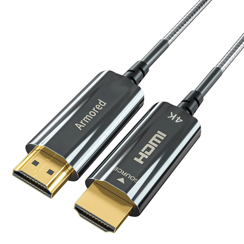 Long transmission pure fiber optic HDMI 3D 4K60Hz cable Ultra HD 2.0 HDMI Cable 30M 50M 100M 300M 450M