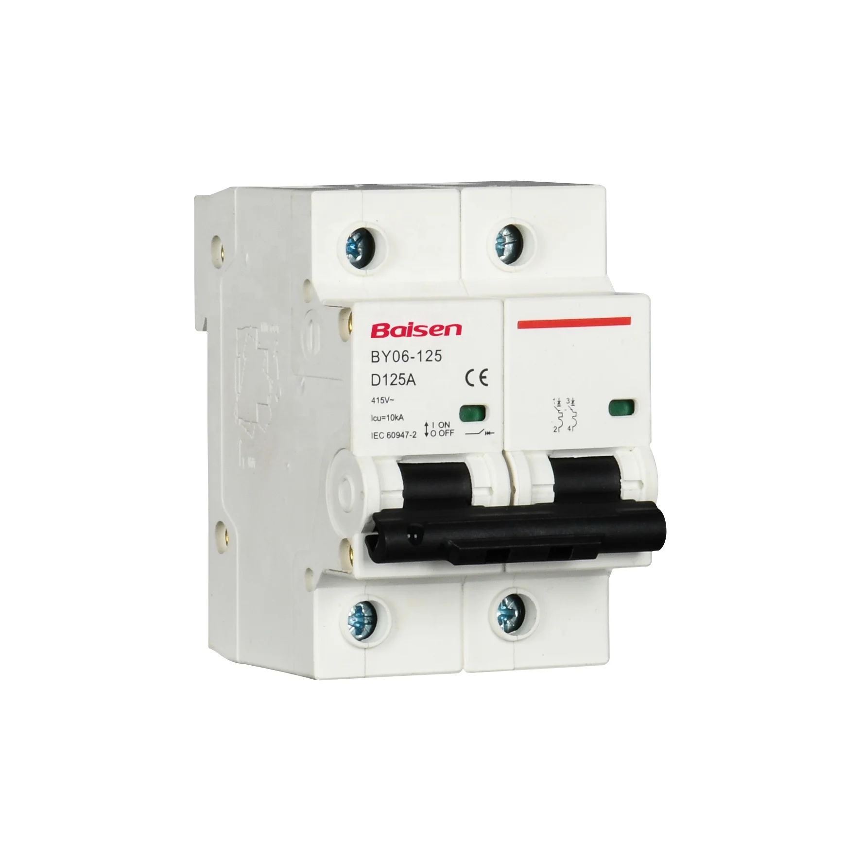 Factory Supply 50Hz/60Hz 230 Volt 400 1P 2P 3P 4P MCB Miniature Circuit Breakers for