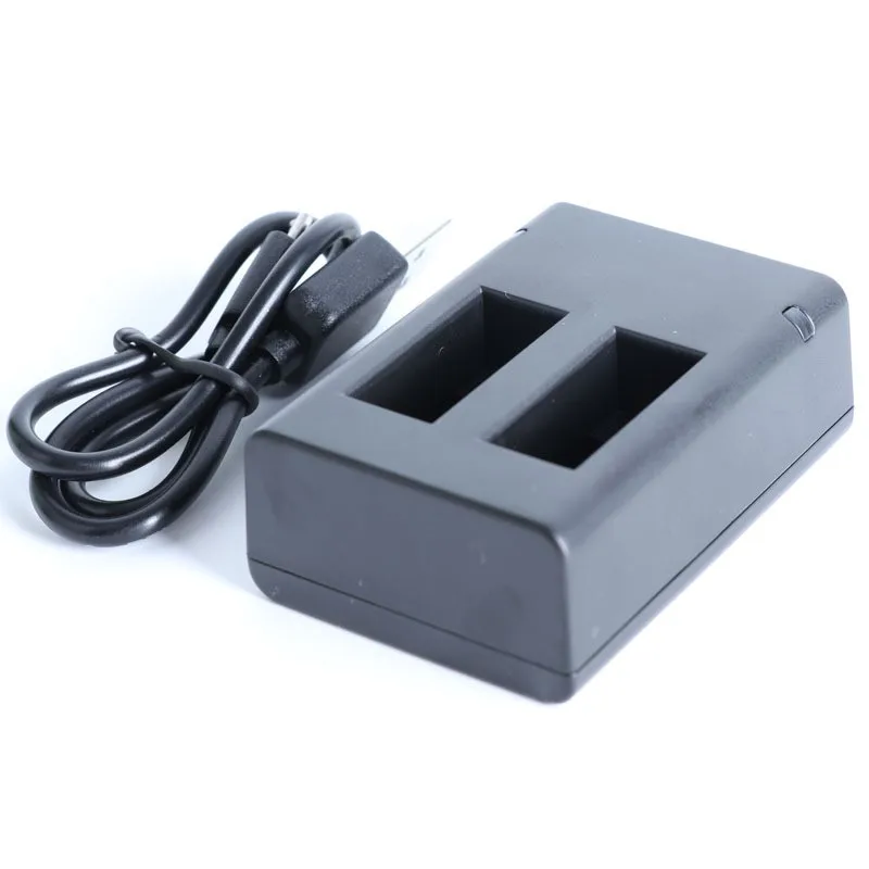 1600Mah 3.85V Go Pro Black 4K Action Camera Accessories Refuel Lithium Batteries Pack Dual Charger Battery for GoPro Hero Max