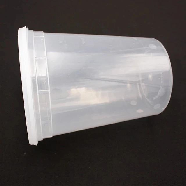 Round 8 16 32oz Microwave Plastic PP Clear Deli Container with Lid