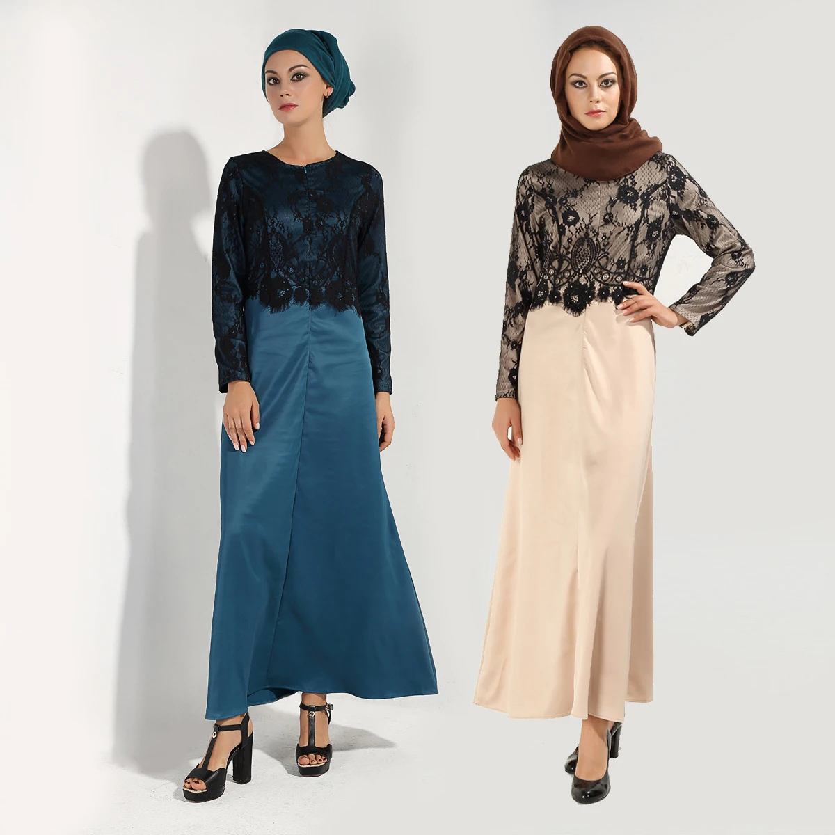 
Plus size woman islamic clothing mix color islamic clothing women cute hijab rop islam 