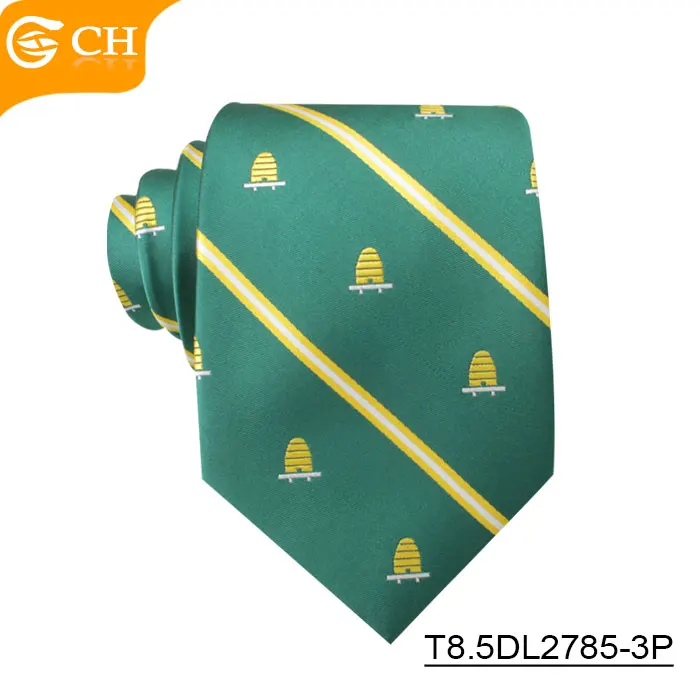 OEM ODM Service Yarn-dyed Woven Ties Striped Blue Orange  Multicolored Jacquard  Neckties Mens Polyester Custom Logo Ties