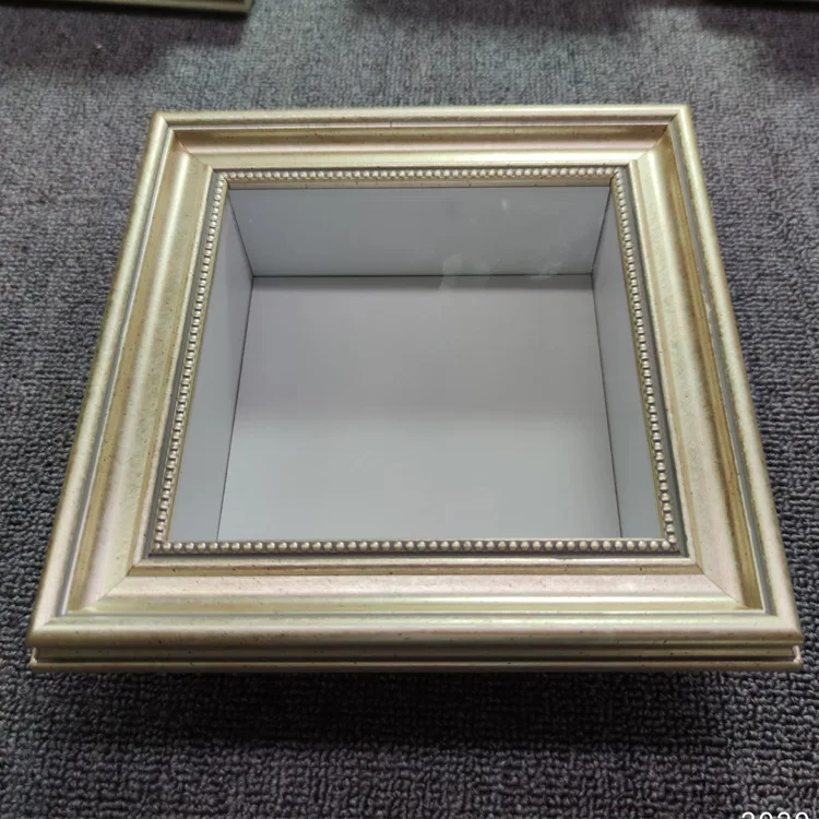 Пользовательские европейские бессмертные Цветочные фоторамки полые утолщенные рамки растения рамки сухого цветка хранения 3d Тени коробка фото fr