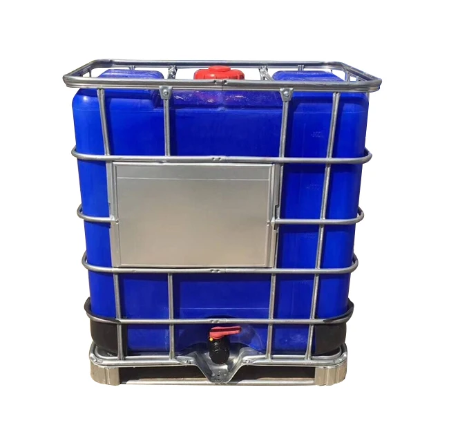 1000l used ibc tank water tank in cage